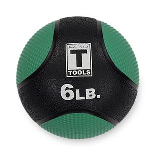 Body-Solid Tools Medicine Ball, 6 lb., Light Green - BSTMBP6