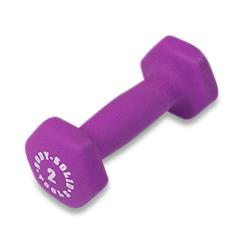 Body-Solid Tools Neoprene Dumbbell, 2 lb. - BSTND2 - 1 Each