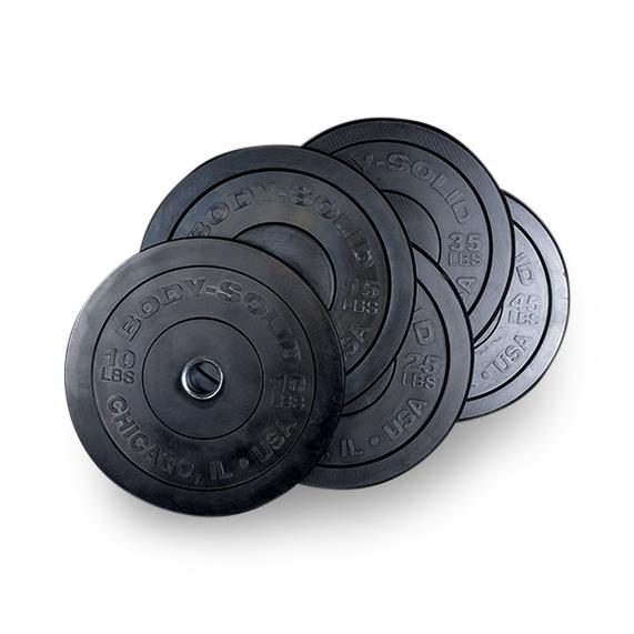 Body-Solid Inc. Chicago Extreme Bumper Plates OBPX260 - 10.0 Each