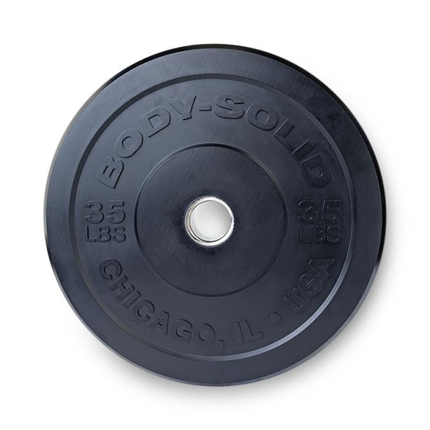 Body-Solid Inc. Chicago Extreme Bumper Plates OBPX35 - 1.0 Each