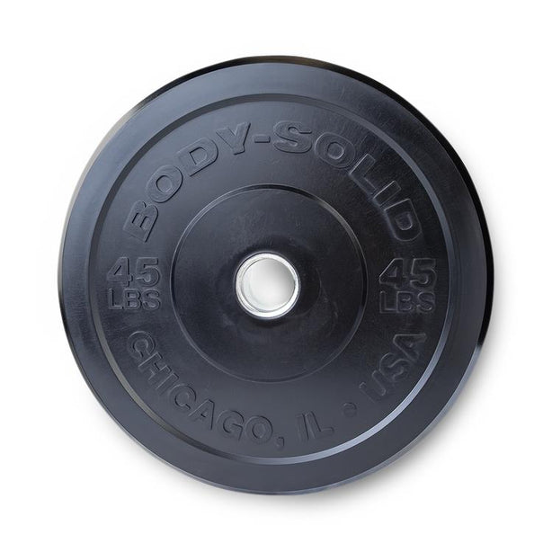 Body-Solid Inc. Chicago Extreme Bumper Plates OBPX45 - 1.0 Each