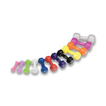 Body-Solid Inc. Vinyl-Coated Hex Dumbbells BSTVD1 - 1.0 Each