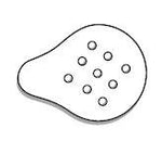 BEAVER VISITEC INTERNATIONAL Eye Shields 581708 25 Each - MDL-BVS581708