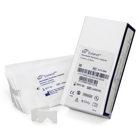 Beaver Visitec International Extend Synthetic Absorbable Implants for Mid-Term Occlusion A13-204 10.0 Pair-MDL-BVSA13204