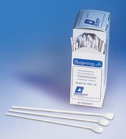 Birchwood Laboratories Scopettes Jr. Swabs with Short Handle 34-7021-8 - 500.0 Each