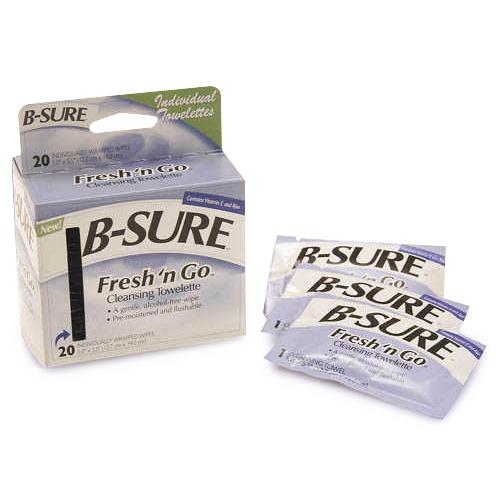 BIRCHWOOD LABORATORIES Birchwood Laboratories B-Sure Traveler Witch Hazel Towelette 92501 20 Each - MDL-BWL92501Z