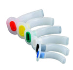 Cardinal Nonsterile Oropharyngeal Disposable Guedel Airway with Color Code, 100 mm - 1227100A - 1 Each