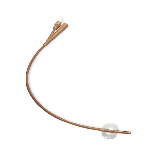 CARDINAL HEALTH Dover Silver-Coated Silicone 2-Way Foley Catheters 20518ICC 10 Each-MDL-BXT20518ICC