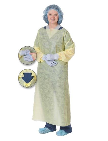 CARDINAL HEALTH Cardinal SMS Isolation Gowns 2111PG 100 Each-MDL-BXT2111PG
