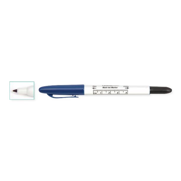 Cardinal Skin Utility Multi-Ink Marker with Ruler and Label, Sterile - BXT212MIL