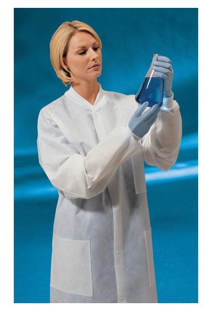 Cardinal Fluid-Resistant Lab Coats - 2204LC - 25 Each - MDL-BXT2204LC