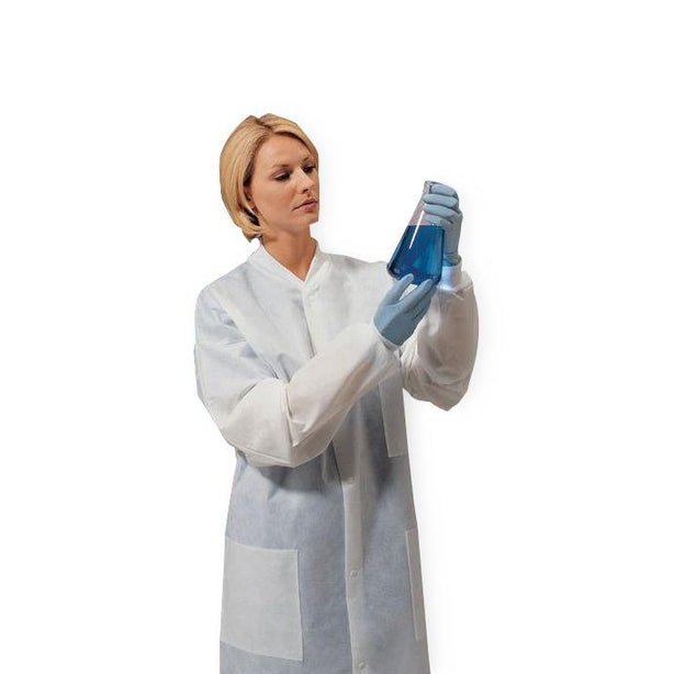 Cardinal Fluid-Resistant Lab Coats - 2312LC - 25 Each - MDL-BXT2312LC