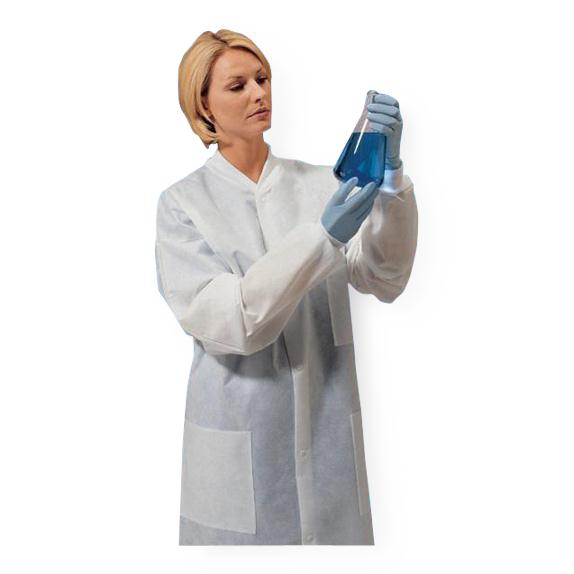 Cardinal Fluid-Resistant Lab Coats - 2314LC - 25 Each - MDL-BXT2314LC