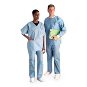 Cardinal Health Cardinal Disposable Short-Sleeve Scrub Tops 23505T 60.0 Each-MDL-BXT23505T