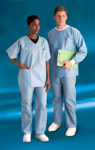 Cardinal Health Cardinal Blue Disposable Scrub Pants 23603PE 1.0 Each-MDL-BXT23603PEH