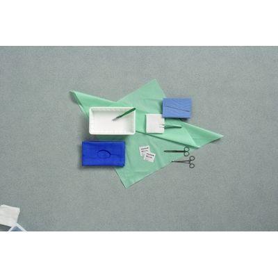 Cardinal Sterile Incision and Drainage Stainless Steel ID Tray - 25006-010 - 20 Each