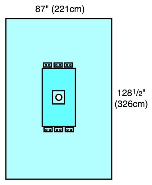 CARDINAL HEALTH Cardinal Extremity Drapes 29414 12 Each - MDL-BXT29414