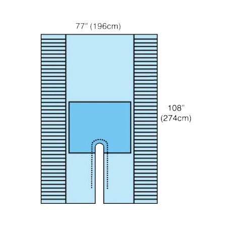 Cardinal Orthopedic Split Sheets - 29436 - 10 Each - MDL-BXT29436