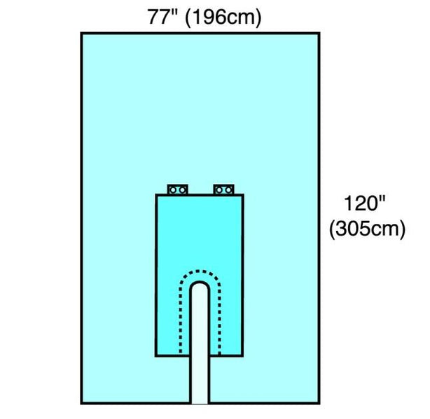 Cardinal Orthopedic Split Sheets - 29440 - 1 Each - MDL-BXT29440H