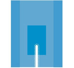 CARDINAL HEALTH Tiburon Split Sheet Drapes 29445 8 Each - MDL-BXT29445