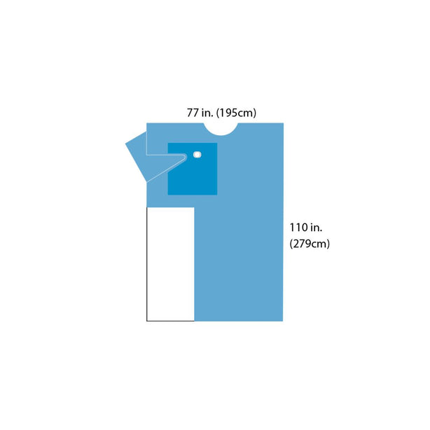 CARDINAL HEALTH Cardinal Angiography Drapes 29461 10 Each - MDL-BXT29461