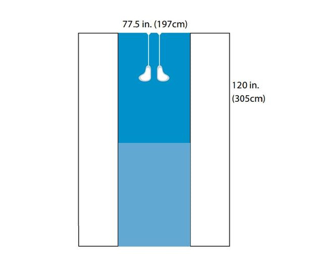 Cardinal Full-Body Central-Line Drapes - 29527 - 14 Each - MDL-BXT29527