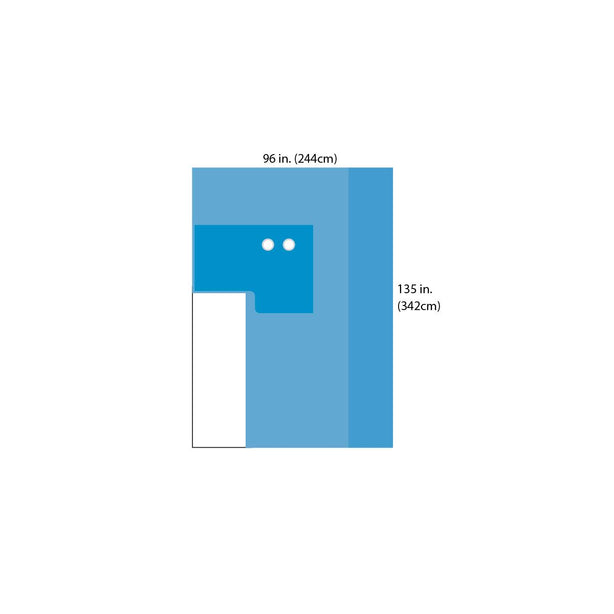 Cardinal Angiography Drapes - 29556 - 8 Each - MDL-BXT29556