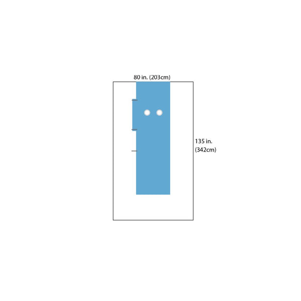 CARDINAL HEALTH Cardinal Angiography Drapes 29560 8 Each - MDL-BXT29560