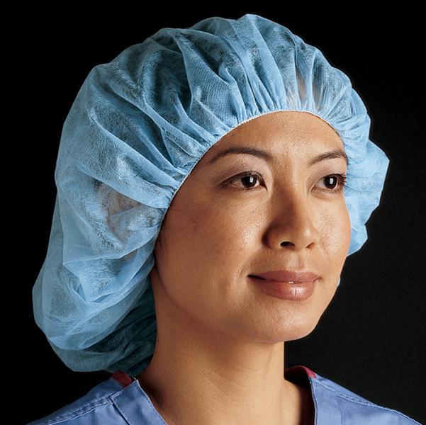 Cardinal Health Cardinal Spunbond Nonsterile Bouffant Caps 3244 - 100.0 Each