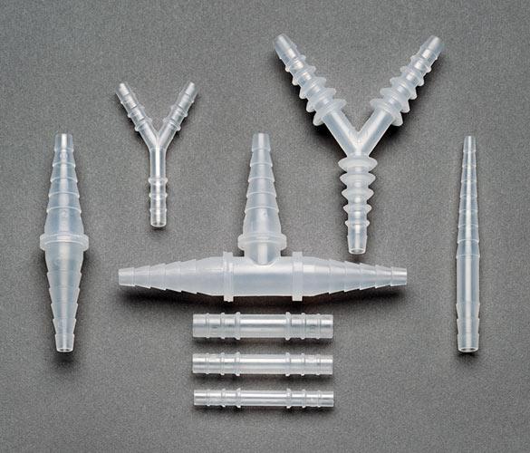 Cardinal Medi-Vac Plastic Sims Connector / Integration Nozzle Suction Tubing Connector, Sterile - 361 - 1 Each