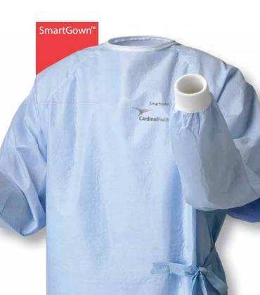 CARDINAL HEALTH SmartGown AAMI Level 4 Surgical Gowns 39075 1 Each - MDL-BXT39075H