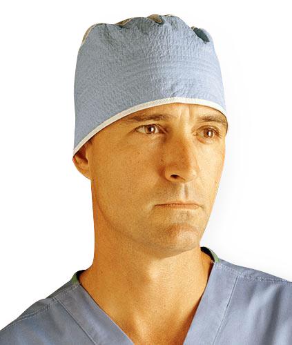 Cardinal Health Blue Top Easy-Tie Surgeon Caps 4359 600.0 Each-MDL-BXT4359