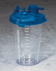 Cardinal Guardian Suction Canister with Locking Lid, 2,000 cc - 65651-220 - 40 Each
