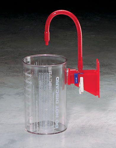 Cardinal CRD Suction Flex Canister with Internal On / Off Valve, 1,000 cc - 65652-611 - 1 Each