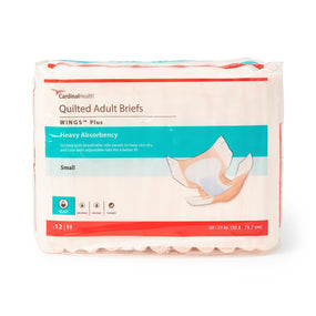Cardinal Health Wings Plus Quilted Adult Briefs 66032A - 96.0 Each