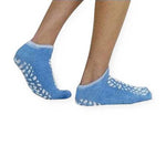 Cardinal Patient Safety Slippers, Double Tread, Terry Cloth Facing In, Brown, Bariatric Size - 68125-BRN - 1 Pair
