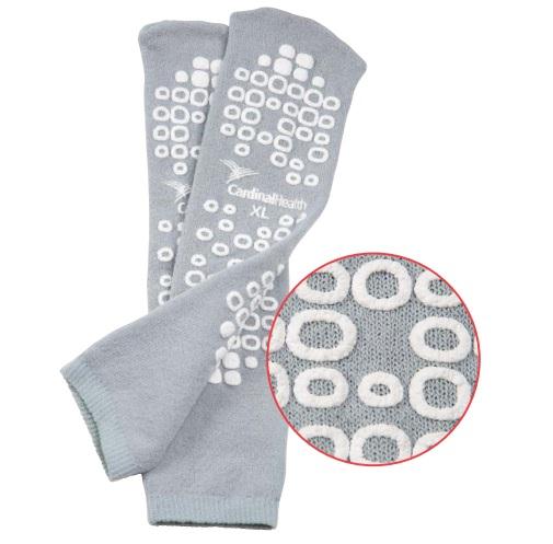 CARDINAL HEALTH Patient Safety Slippers 68125-GRY 1 Each - MDL-BXT68125GRYHH