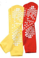 Cardinal Patient Safety Footwear Slippers, Terry Facing In, Bright Yellow, Size XL - 68125-YXLA - 1 Pair