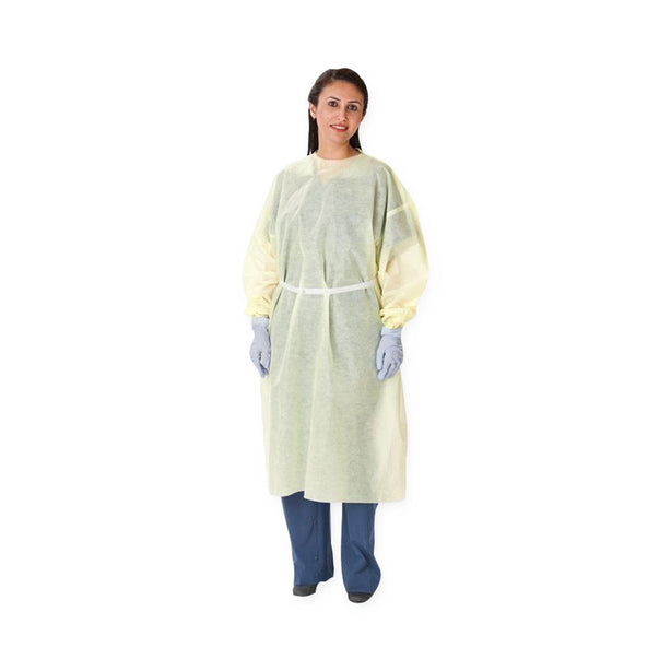 CARDINAL HEALTH AAMI Level 1 Multi-Ply PP SMS Lightweight Gown with Tape Tab Neck AT2237-XL 100 Each - MDL-BXTAT2237XL