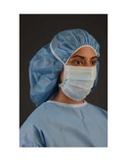 Cardinal Duckbill ASTM Level 1 Surgical Mask with Anti-Fog Odorless Adhesive, Tie Closure - AT73835 - 300 Each
