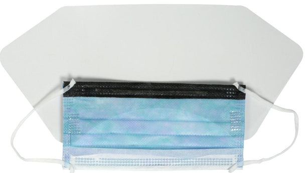 Cardinal ASTM Level 3 Procedure Mask with Anti-Fog Foam and Eye Shield - AT74631 - 25 Each