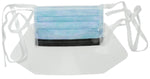 Cardinal F2100-11 ASTM Level 3 Surgical Mask with Anti-Fog Foam and Eye Shield - AT74635 - 100 Each