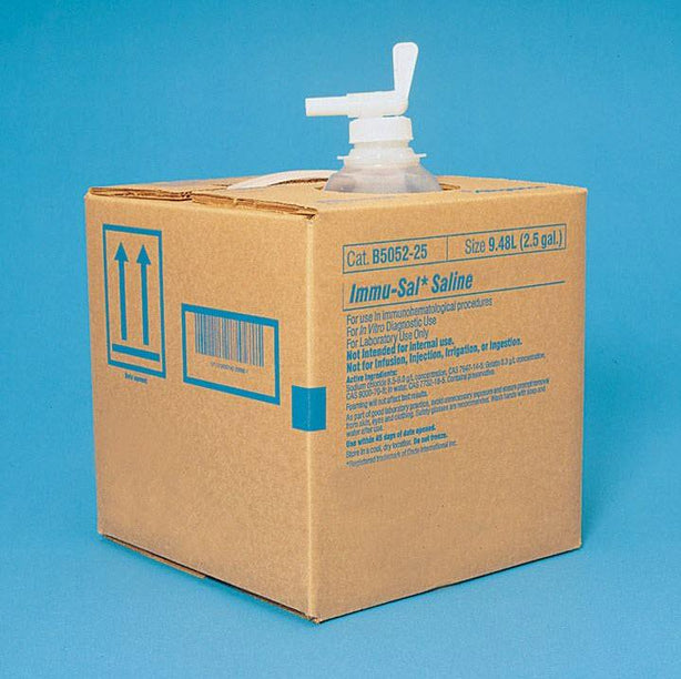 Cardinal Health Immu-Sal Immunohematological Saline B5052-25 - 1.0 Each - MDL-BXTB505225