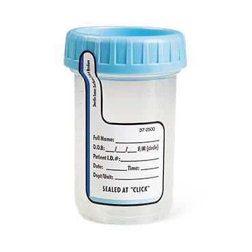 CARDINAL HEALTH Cardinal Click Seal Specimen Containers C13901A 100 Each - MDL-BXTC13901A