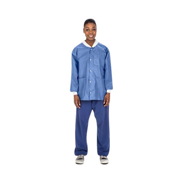 Cardinal Health Disposable Hip-Length Lab Coats C3630CBL - 100.0 Each