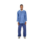 Cardinal Coats Hip-Length Lab Jacket, Disposable, Ceil Blue, Size S - C3630CBS - 100 Each