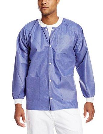 Cardinal Health Disposable Hip-Length Lab Coats C3630WHM - 100.0 Each