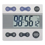 Cardinal Health Traceable 4-Channel Big-Digit Timer / Stopwatch C6510-7 - 1.0 Each