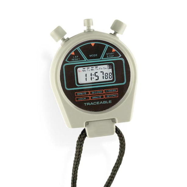 Control Company Traceable 3-Button Stopwatches C6520-1 - 1.0 Each - MDL-BXTC65201
