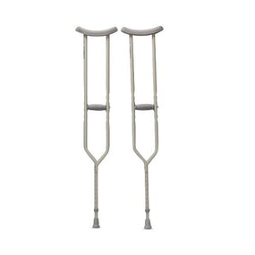 Cardinal Health Heavy-Duty Push Button Axillary Crutches CA801ADB - 4.0 Pair - MDL-BXTCA801ADB